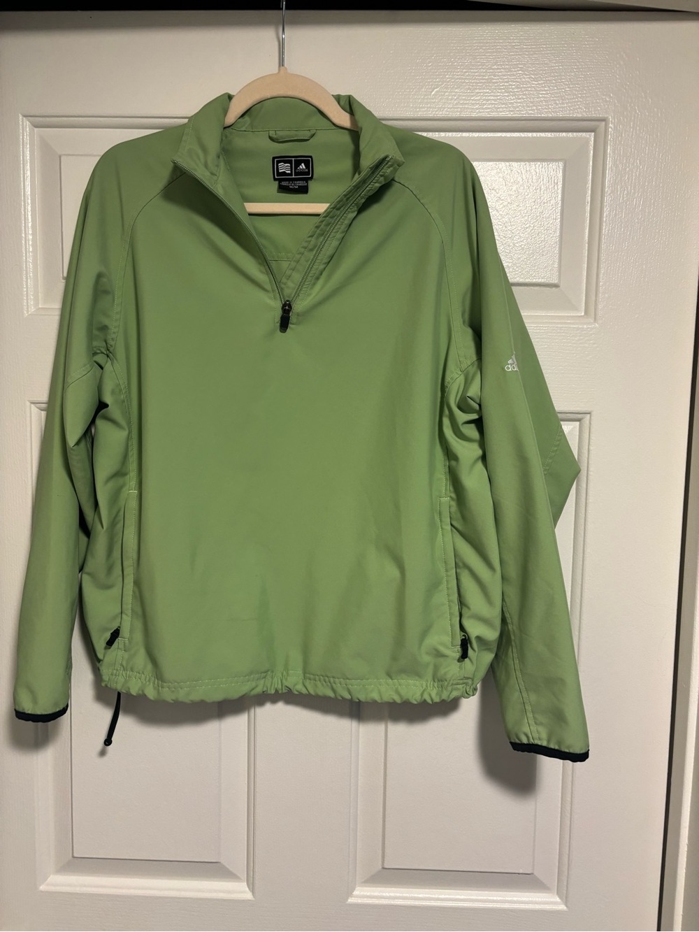 adidas Green Quarter-Zip Pullover